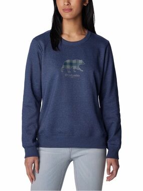 NWT Columbia Women's Hart Mountain II Graphic Crewneck Sweater